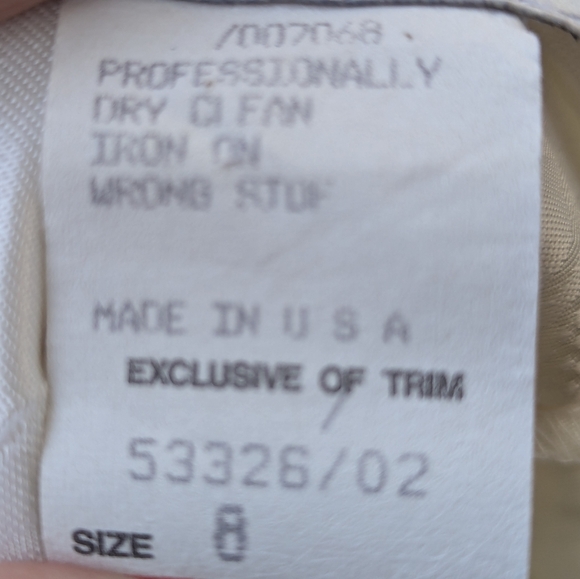 VINTAGE Jessica McClintock Brocade and Crinoline Skirt 80s - Picture 9 of 12